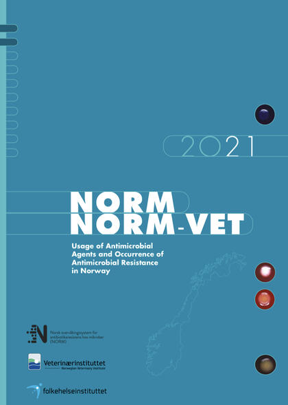 Forside av NORM-VET rapporten 2021