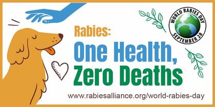 World rabies day logo 2022