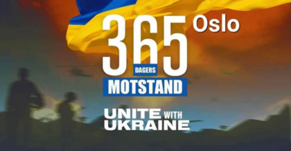 Ettårsmarkering for krigen i Ukraina